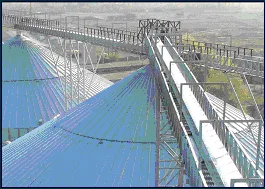 Silo conveying system